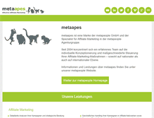 Tablet Screenshot of metaapes.com